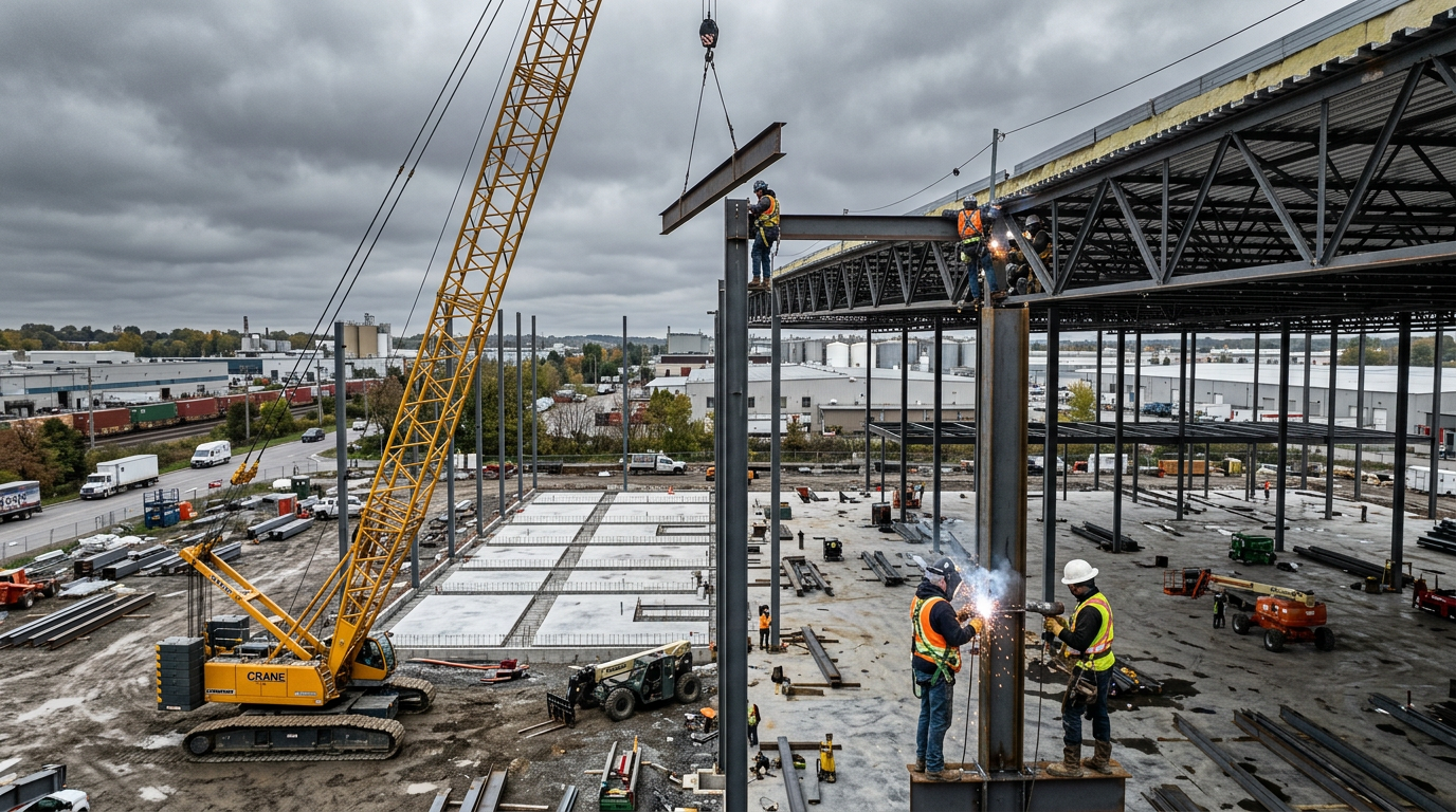 Ongoing warehouse build