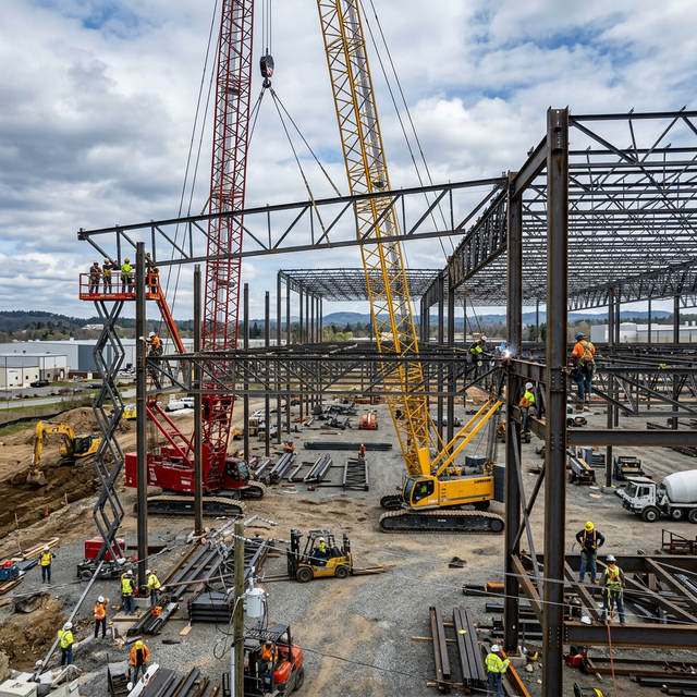 Warehouse construction