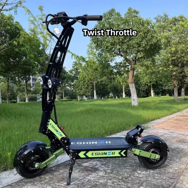 APP Control Fast Dual Motor Waterproof Electric Scooter Powerful Adult Foldable - Image 3
